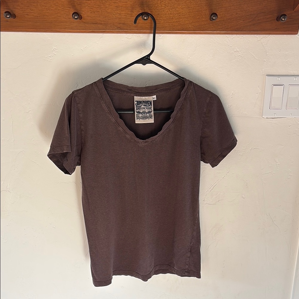 Jungmaven Paige V-neck Tee